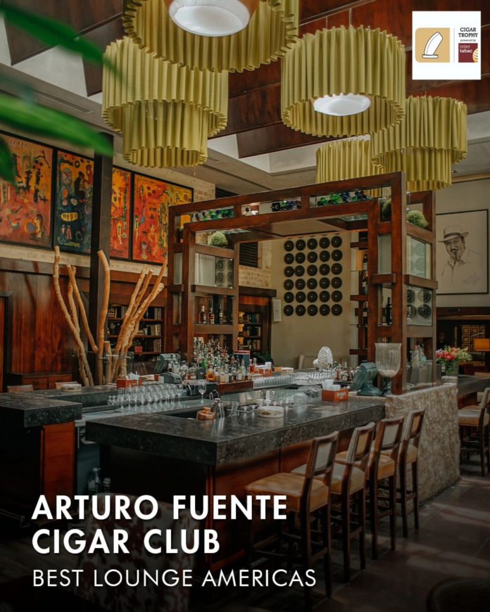 Arturo Fuente Cigar Club es reconocido como el Mejor Lounge de las Américas en los Cigar Trophy Awards 2024