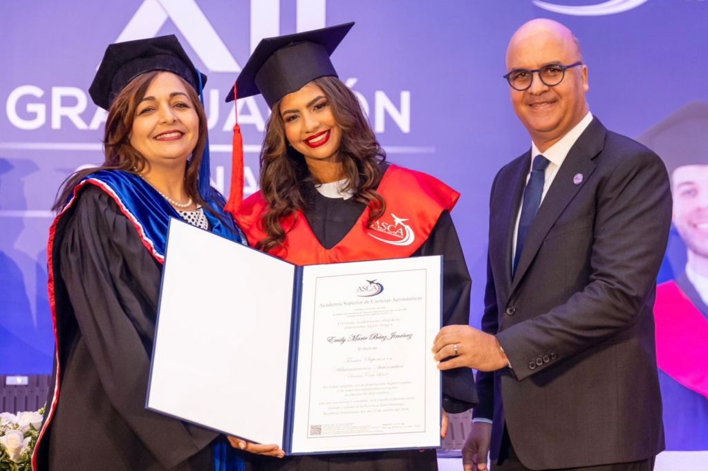 ASCA del IDAC gradúa 29 nuevos profesionales de la aviación civil en su Décimo Segunda graduación ordinaria