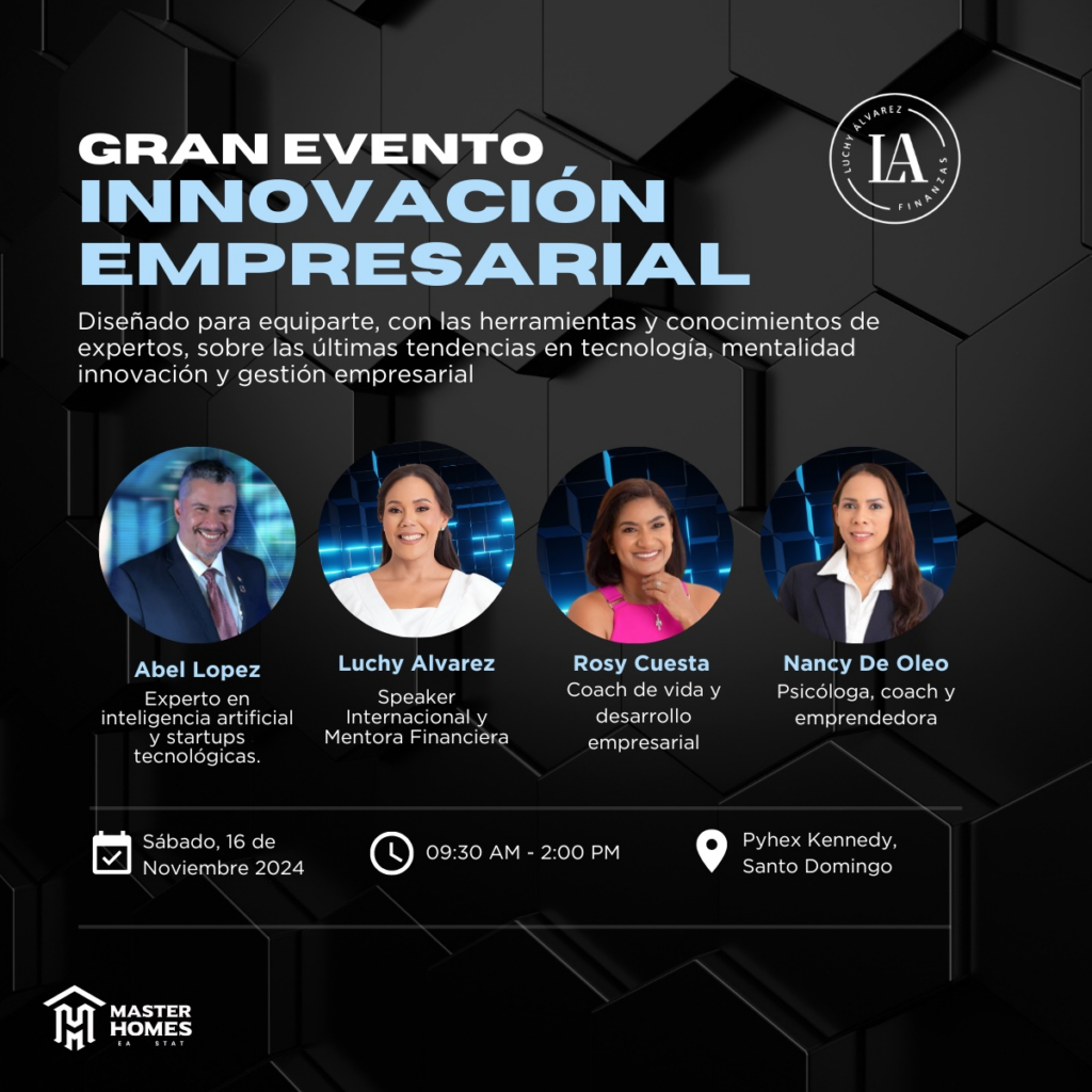 «Celebrarán evento de Innovación Empresarial que abordará estrategias y tendencias para el futuro de los negocios»