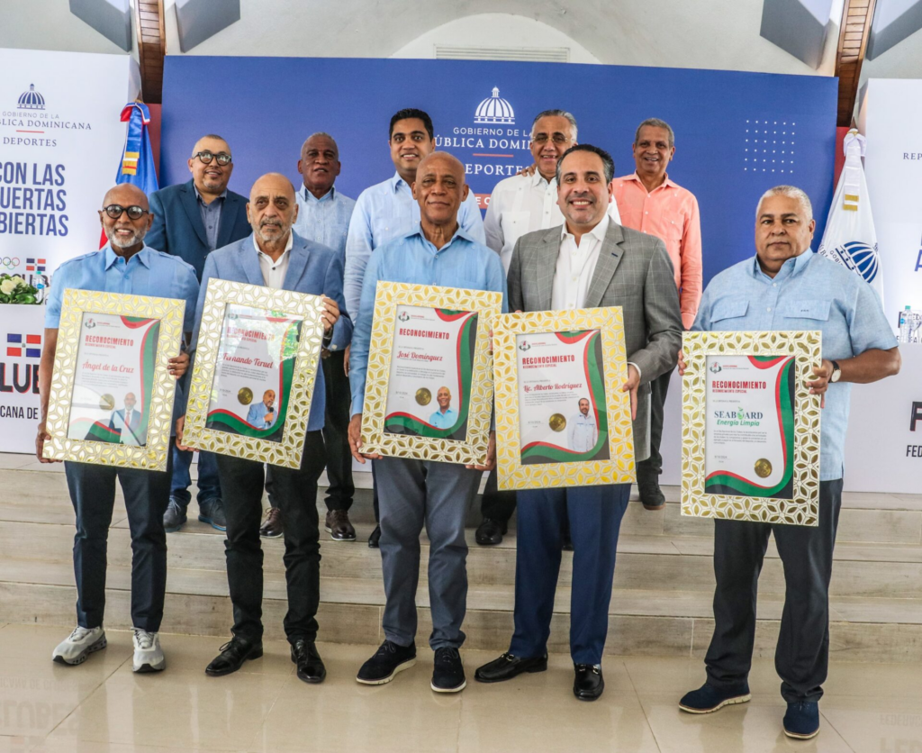 FEDOCLUBES reconoce labor de Alberto Rodríguez al frente del Instituto Nacional de Educación Física (INEFI)