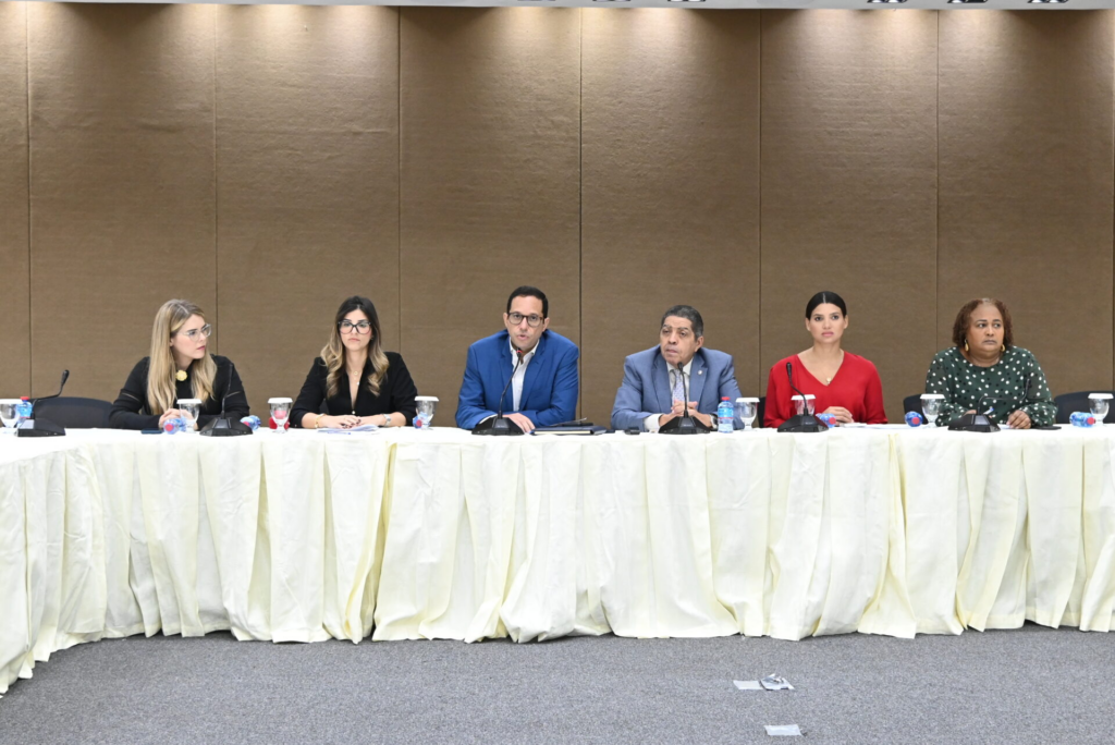 Diputados reciben a funcionarios del MAP y DGII para tratar el Fideicomiso Pro-Pedernales y el reembolso de Tarjeta de Turismo