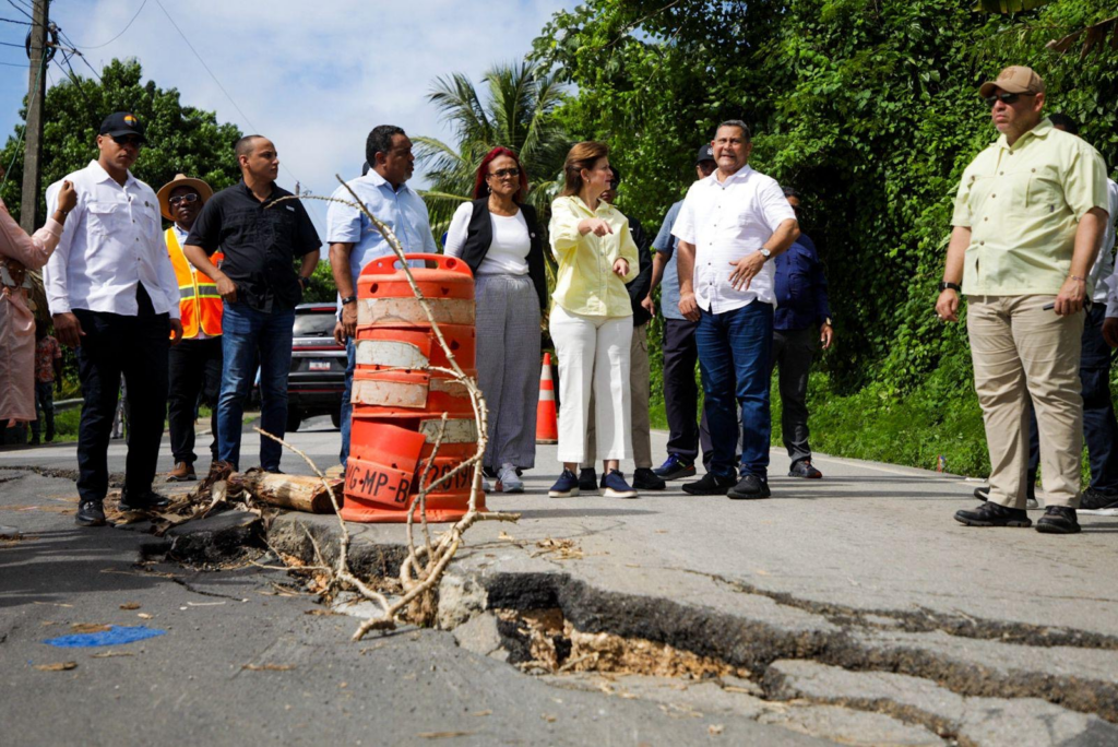 Raquel Peña dispone asistencia rápida e inmediata para los afectados por lluvias en Samaná