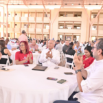 Andrés Bautista encabeza almuerzo navideño junto a sociedad civil de María Trinidad Sánchez y Samaná 