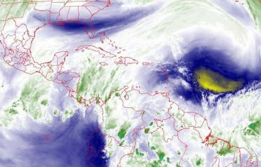 Sistema frontal traerá lluvias dispersas y temperaturas frescas este fin de semana en República Dominicana