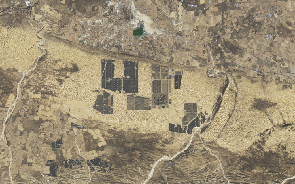 La Gran Muralla Solar de China, 400 km para abastecer de energía a Pekín