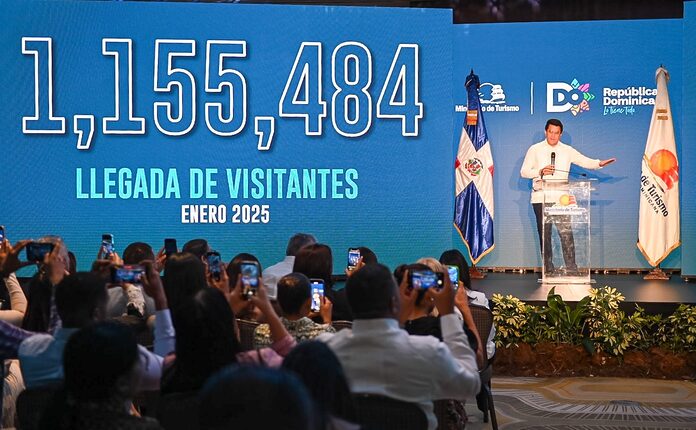 Turismo arranca este año con buen pie con la llegada de 1,155,484 visitantes.
