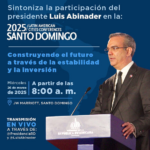 Luis Abinader participará en la Latin American Cities Conference 2025 en Santo Domingo