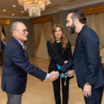 Frank Rainieri y Paola Rainieri de Grupo Puntacana se reúnen con el Presidente Nayib Bukele en El Salvador