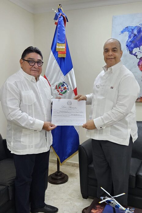 Miguel Calzada León es designado Cónsul Honorario de Mongolia en la República Dominicana