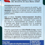 GALA Media Group examinará el futuro del país en una nueva edición de Foros Business: Gestión Gubernamental