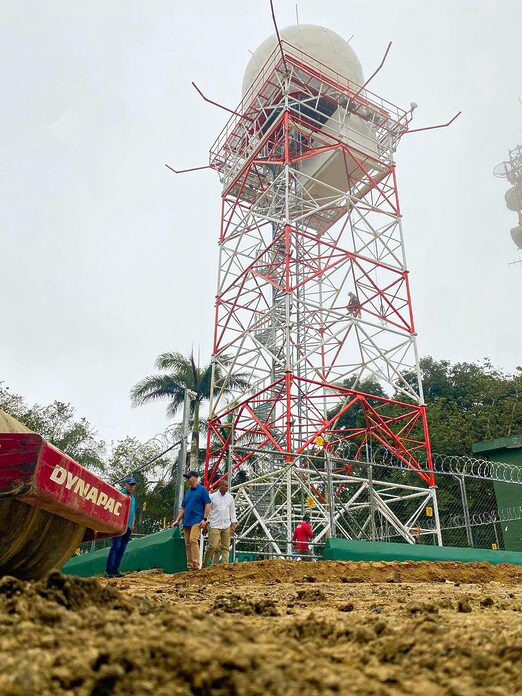IDAC anuncia inauguración del Radar Doppler Banda C en la Loma Isabel de Torres