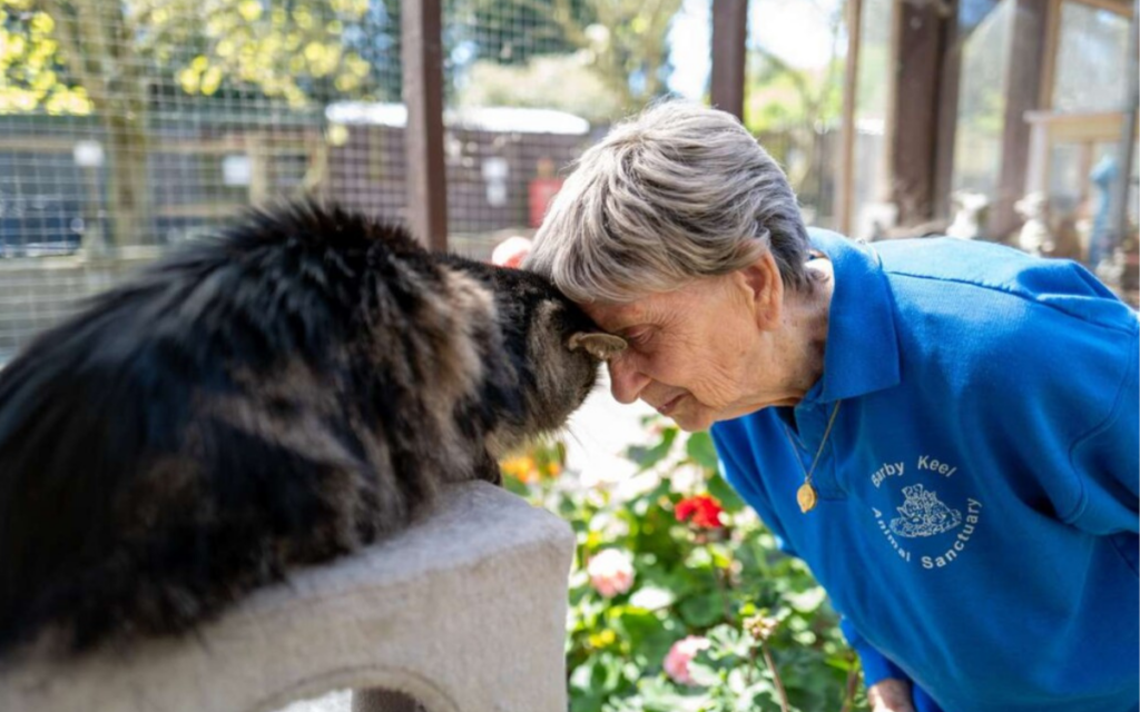 Mujer de 90 años salva a más de 10.000 animales y no piensa jubilarse