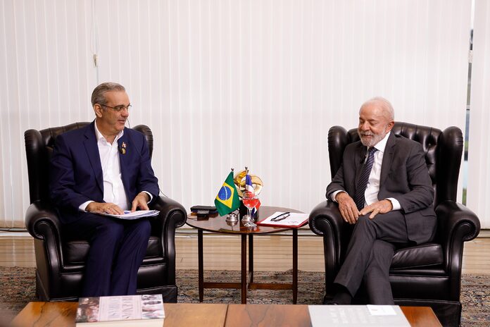 Presidentes de Brasil y República Dominicana sostienen reunión bilateral en el marco de encuentro Brasil-Caribe