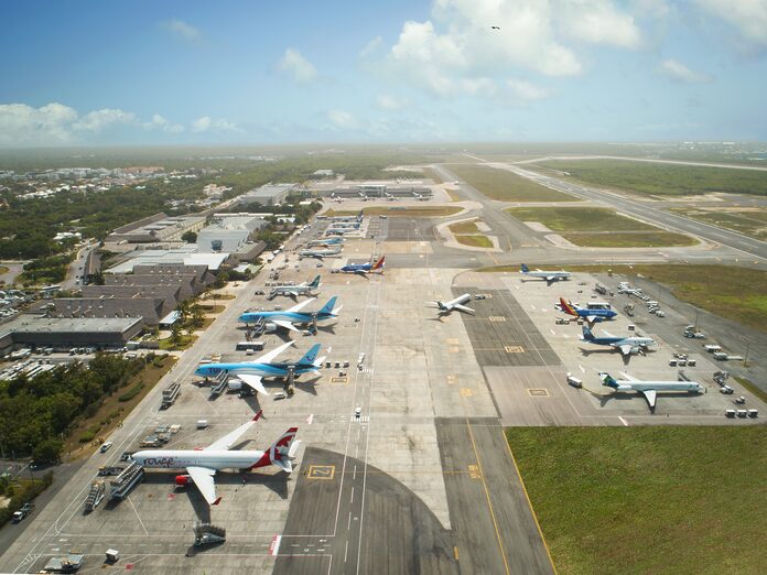 Aeropuerto de Punta Cana inició remozamiento y expansión del parqueo terminal B 