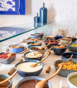 Myka yogur griego toppings