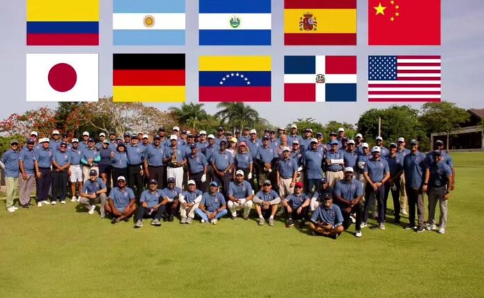 A LIGA DE GOLF QUISQUEYA CELEBRA EN GUAVABERRY GOLF Y COUNTRY CLUB PRIMER INTERCAMBIO DE GOLF ENTRE NACIONES CON LA PARTICIPACION DE 10 PAISES.