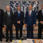 Presidente ejecutivo de Banreservasrecibe visita de ejecutivos del BHD