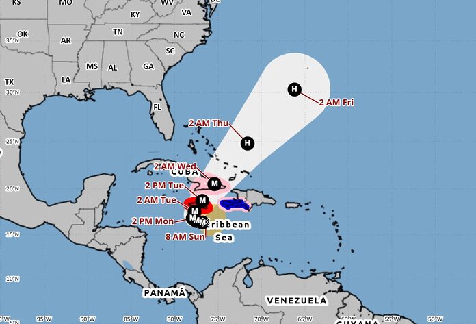 Indomet: Huracán Melissa alcanza la categoría 4; continúan las lluvias en gran parte del país 