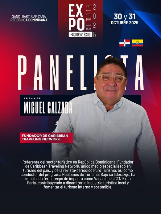 Miguel Calzada participará como panelista en la Expo Cumbre 2025