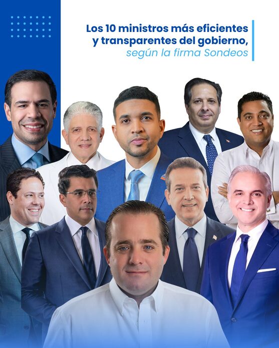 Los 10 ministros más eficientes y transparentes del gobierno, según la firma Sondeos