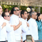 Ministro Kelvin Cruz felicita al Alberto Rodríguez por el éxito de los juegos escolares 2025