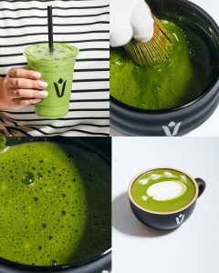 iced matcha latte vita