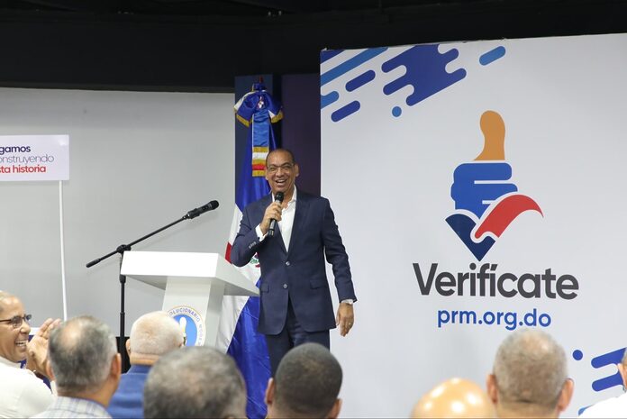 PRM anuncia para este fin de semana jornada nacional de afiliación y verificación electoral