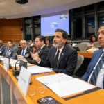 Diputado Juan José Rojas expone en el Parlamento Europeo sobre seguridad y crimen organizado