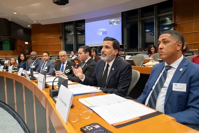 Diputado Juan José Rojas expone en el Parlamento Europeo sobre seguridad y crimen organizado