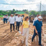 Ministro Paliza supervisa avances del proyecto de transformación en Las Lilas