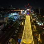 Propeep da inicio a festividades navideñas con encendido Parque de las Luces en SDE