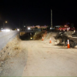 Presidente Abinader realiza visita de supervisión al túnel bajo la Plaza de la Bandera para ver los avances de la obra como parte de la solución vial de la zona