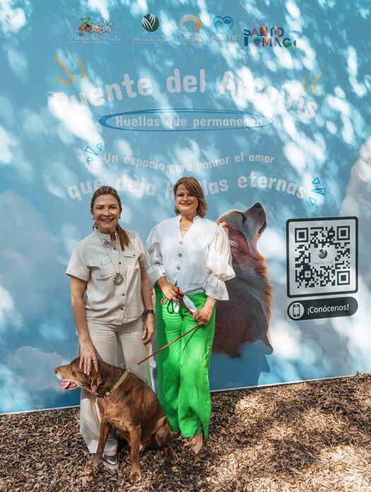 Parque del Prado, Alcaldía del DN y ADATS inauguran el Puente Arcoíris, un espacio de memoria y sanación para honrar a las mascotas