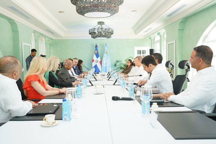 Canciller Roberto Álvarez se reúne con alto funcionario de Naciones Unidas sobre apoyo al despliegue de la GSF en Haití