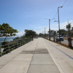 Presidente Abinader y ministro Collado inauguran segunda etapa del malecón de Santo Domingo Este.