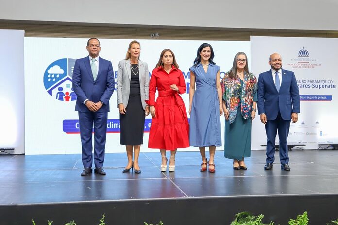 Gobierno y PNUD presentan proyecto seguros paramétricos para proteger hogares Supérate ante fuertes lluvias y huracanes