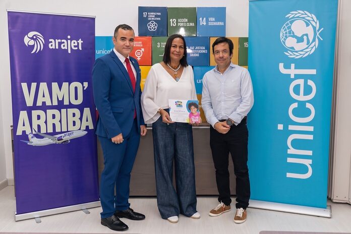 Arajet apoya iniciativa Teletón UNICEF 2026 y reafirma su compromiso con la niñez dominicana